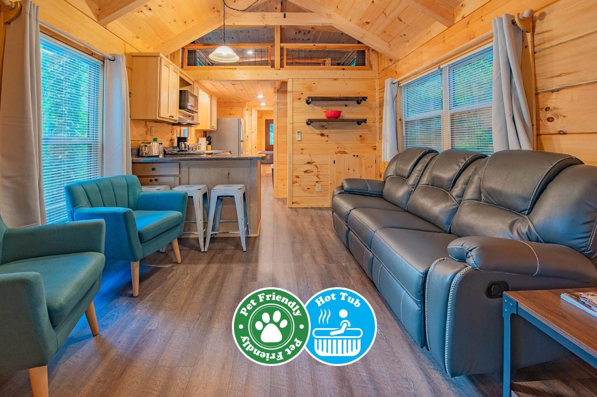 Ernie Cabin Wauhatchie Woodlands Tiny Cabin 채터누가 외부 사진